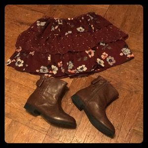 Girls size medium (8) Ruffle Skirt